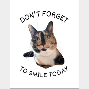 Don't forget to smile today Posters and Art